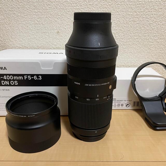 いラインアップ SIGMA - 三脚座、レンズフィルター付き OS DN DG 100-400㎜ sigma レンズ(ズーム)