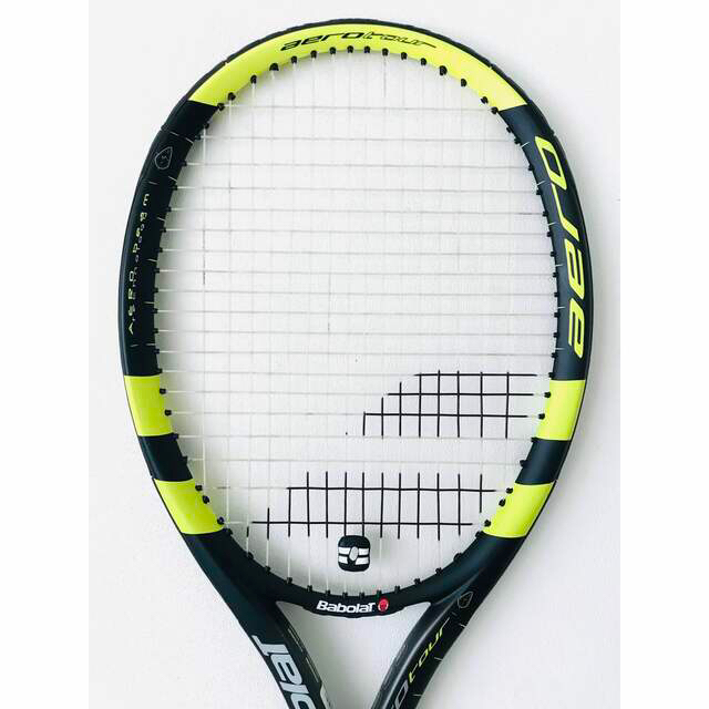 Babolat(バボラ)の【美品】バボラ『アエロツアー Aero Tour』テニスラケット／G2／イエロー スポーツ/アウトドアのテニス(ラケット)の商品写真