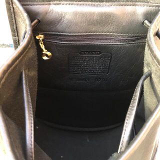 COACH - オールドコーチ リュック 黒 ブラック レザー オシャレ 上品