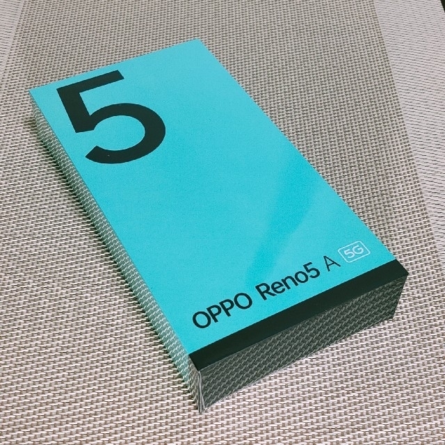 デュアルSIM OPPO Reno5A 5G 128GB新品未開封