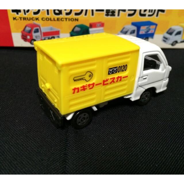 交換無料! TOMMY - トミカ キャリイ&サンバー軽トラセット□□カギ 商用車、公用車