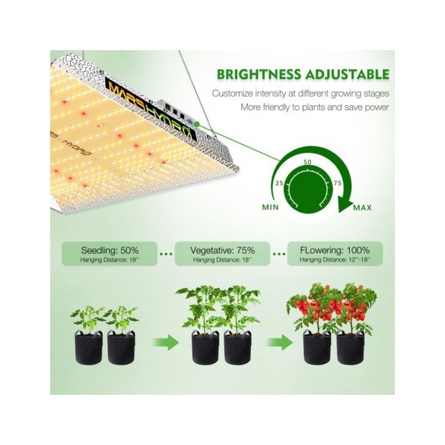 75%以上節約 Mars Hydro⭐️TS-3000W植物育成LEDライト⭐️お買い得➁