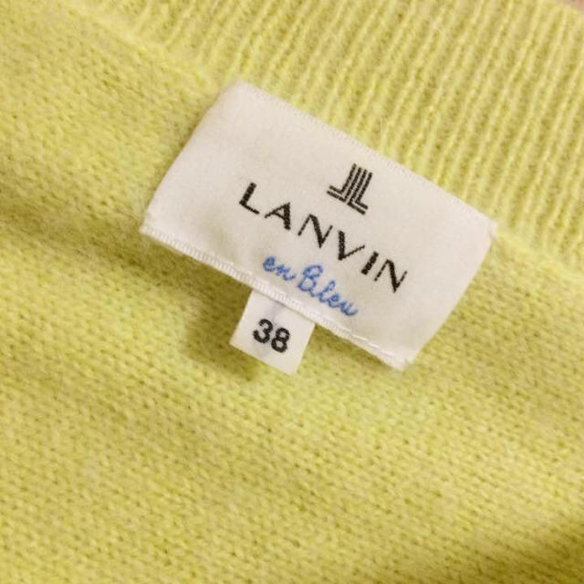 LANVIN en Bleu(ランバンオンブルー)のランバンオンブルー アンゴラゆるニット レディースのトップス(ニット/セーター)の商品写真