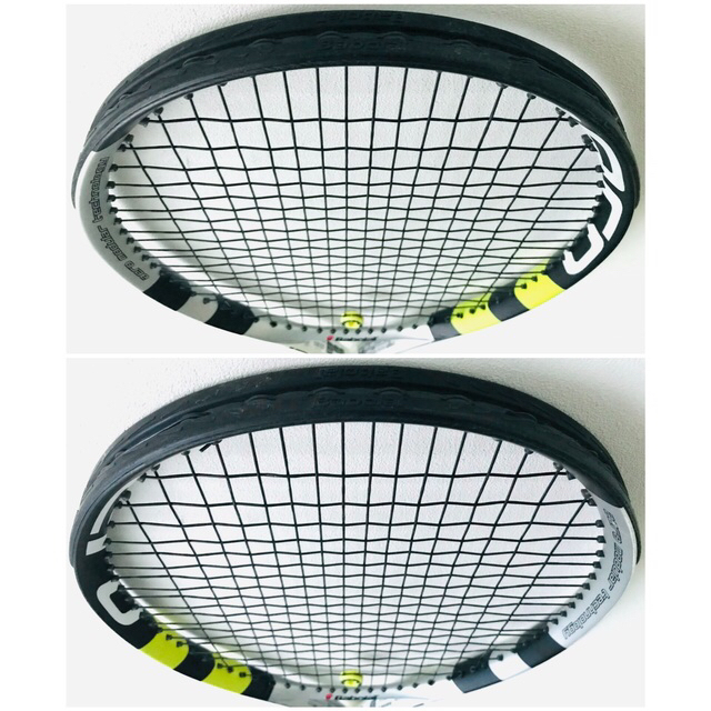 Babolat(バボラ)の【美品】バボラ『アエロストライク』テニスラケット／イエロー＆ブラック／軽量／G2 スポーツ/アウトドアのテニス(ラケット)の商品写真