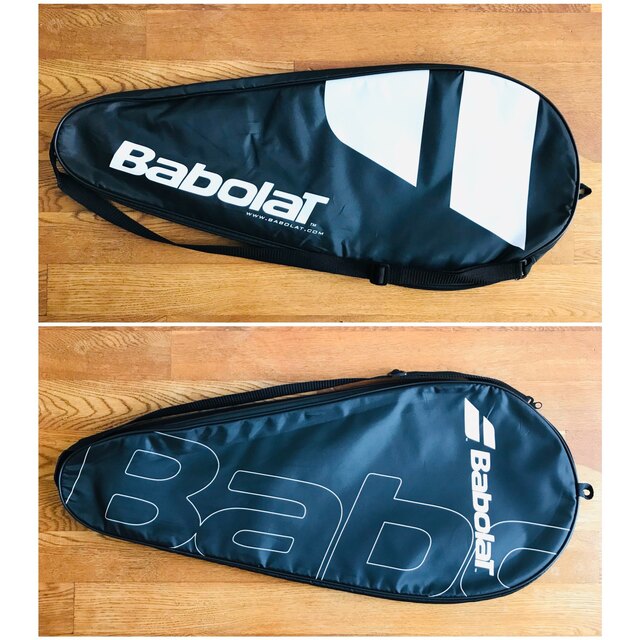 Babolat(バボラ)の【美品】バボラ『アエロストライク』テニスラケット／イエロー＆ブラック／軽量／G2 スポーツ/アウトドアのテニス(ラケット)の商品写真