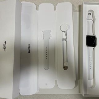 アップルウォッチ(Apple Watch)のApple Watch3 42mm GPS(腕時計(デジタル))