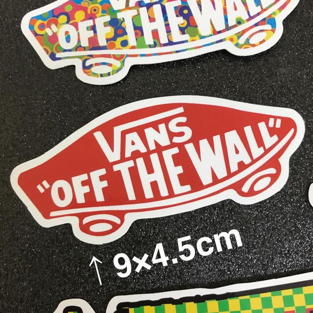 VANS(ヴァンズ)の◆5枚セット/輸入品◆ VANS OFF THE WALL 防水ステッカー -3 スポーツ/アウトドアのスポーツ/アウトドア その他(スケートボード)の商品写真