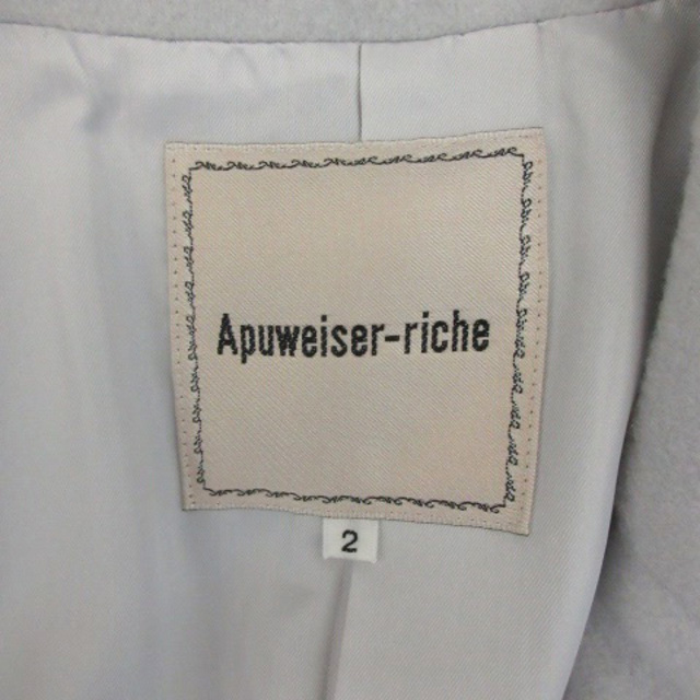 Apuweiser-riche(アプワイザーリッシェ)のアプワイザーリッシェ Apuweiser-riche チェスターコート ロング丈 レディースのレディース その他(その他)の商品写真