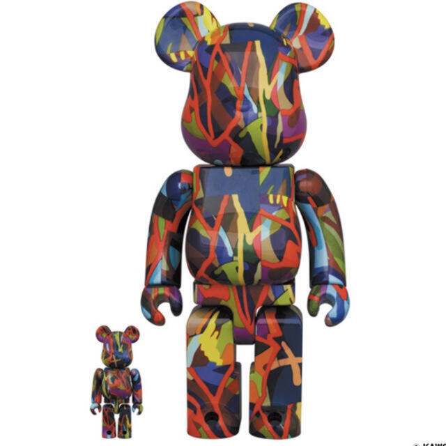 【送料無料】BE@RBRICK KAWS TENSION 100%&400%400%