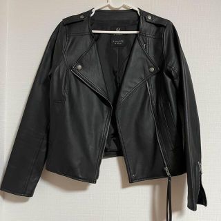 ダブルクローゼット(w closet)の試着１回【w closet】レザージャケット(ライダースジャケット)