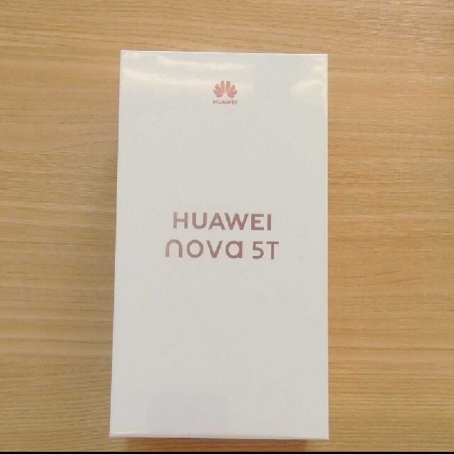 ANDROID(アンドロイド)の◎新品未開封◎HUAWEI nova 5T クラッシュブルー スマホ/家電/カメラのスマートフォン/携帯電話(スマートフォン本体)の商品写真