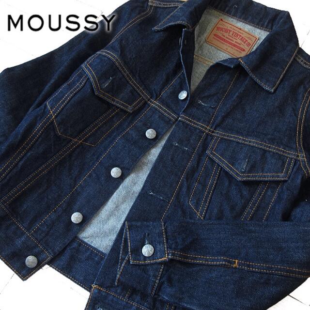 moussy(マウジー)の専用　超美品 1(S位) マウジー デニムジャケット レディースのジャケット/アウター(Gジャン/デニムジャケット)の商品写真