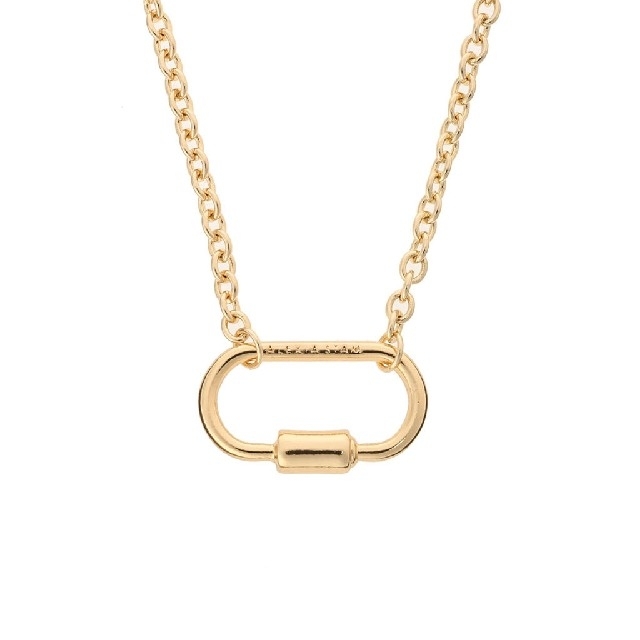 ALEXIA STAM(アリシアスタン)のアリシアスタン　Carabiner Chain Necklace  Gold  レディースのアクセサリー(ネックレス)の商品写真