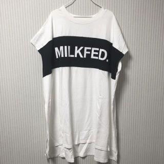 ミルクフェド(MILKFED.)のビックロングTシャツ【MILKFED.】(Tシャツ(半袖/袖なし))