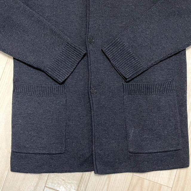 DKNY(ダナキャランニューヨーク)の【used】 DONNA KARAN NEW YORK Knit jacket メンズのトップス(ニット/セーター)の商品写真