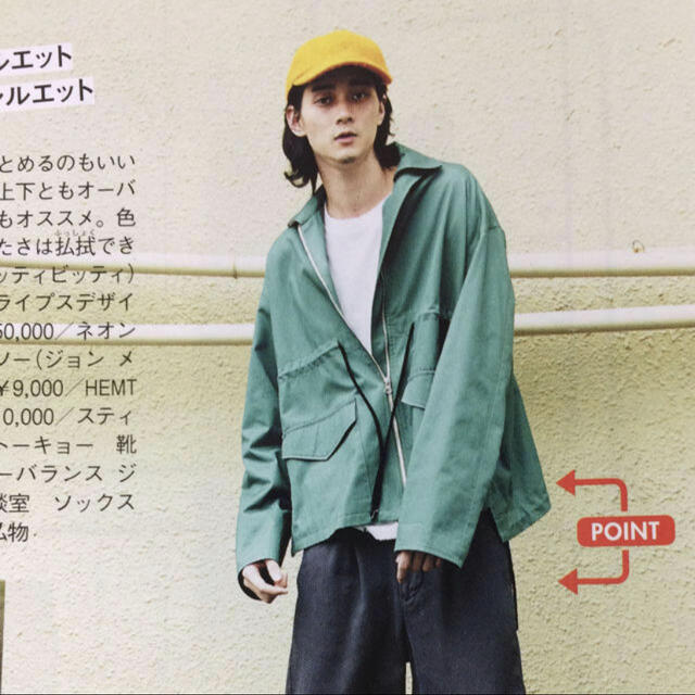 NEON SIGN Baggy Jacket ネオンサイン バギージャケット-