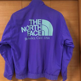 ザノースフェイス(THE NORTH FACE)のノースフェイス  ビッグロゴ  ジャンパー  ブルゾン   パープル系(ナイロンジャケット)