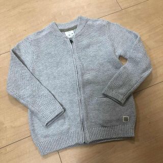 ザラキッズ(ZARA KIDS)のZARA BABY ニットブルゾン　カーディガン(カーディガン)