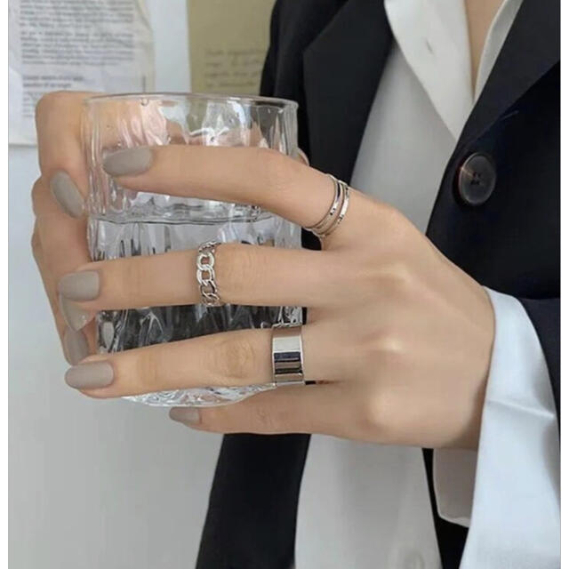 指輪 セット メンズ シルバー リング メンズのアクセサリー(リング(指輪))の商品写真
