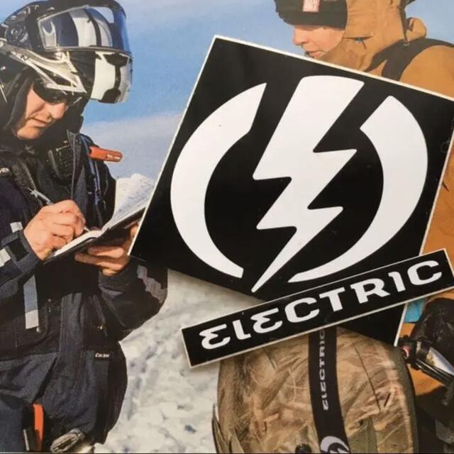 Oakley(オークリー)のELECTRICエレクトリックUS限定アイコンlogoステッカーblkセット スポーツ/アウトドアのスノーボード(その他)の商品写真