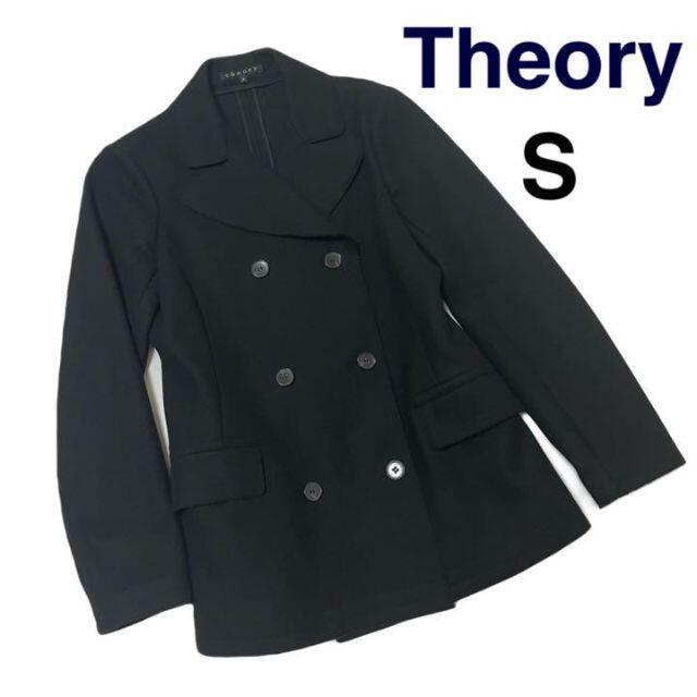 美品【theory/セオリー】ピーコート カシミア ネイビー 小さいサイズ 美品【theory/セオリー】ピーコート カシミア ネイビー 小さいサイズ