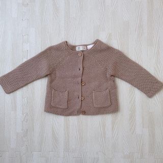 ザラキッズ(ZARA KIDS)のZARA baby ザラベビー  ニット カーディガン(カーディガン/ボレロ)