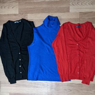 ザラ(ZARA)の美品　ZARA UNIQLO　COMME CA ISM レディースニットまとめ売(ニット/セーター)