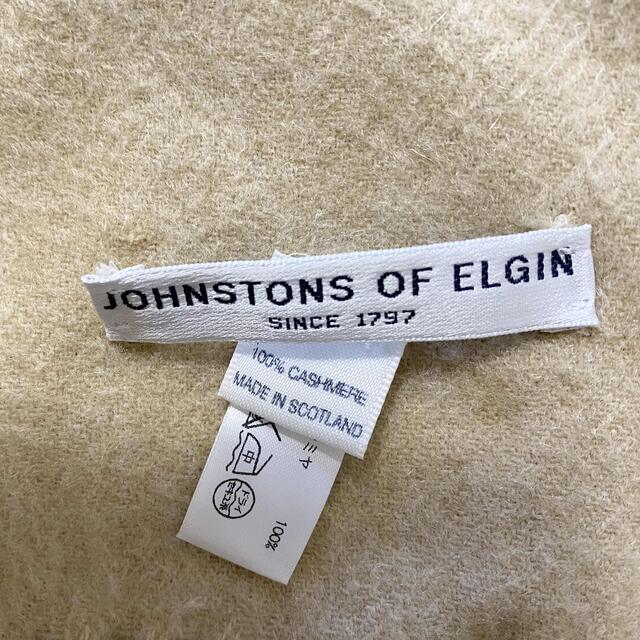 Johnstons(ジョンストンズ)のJOHNSTONS OF ELGIN ジョンストンズ　ストール　マフラー レディースのファッション小物(マフラー/ショール)の商品写真