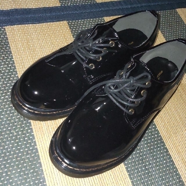エナメル☆オックスフォードシューズ☆２４センチ レディースの靴/シューズ(ローファー/革靴)の商品写真
