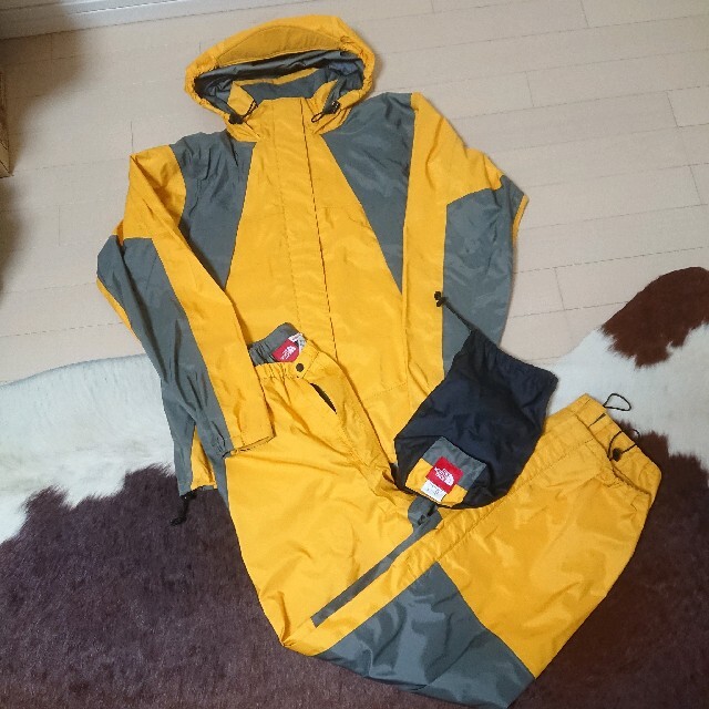 ノースフェイス レインウェア上下セットアップ GORE-tex