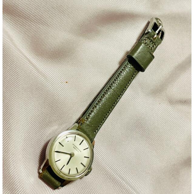 IWC インターナショナル レディース アンティーク時計 SSケース 手巻き-