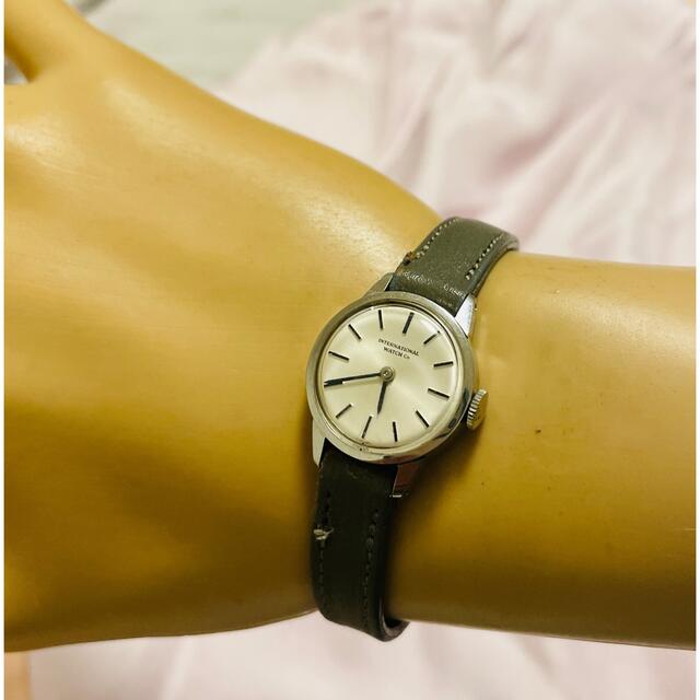 IWC インターナショナル レディース アンティーク時計 SSケース 手巻き
