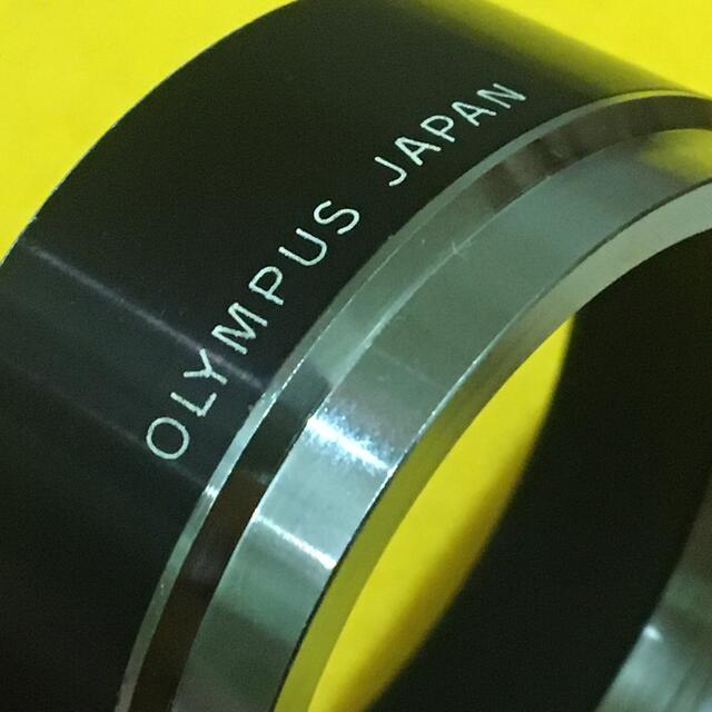 OLYMPUS - OLYMPUS PEN F 38/1.8 40/1.4 25/4純正メタルフードの OLYMPUS - OLYMPUS PEN F 38/1.8 40/1.4 25/4純正メタルフードの