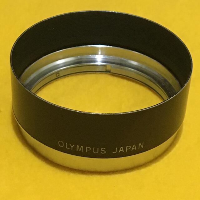 OLYMPUS - OLYMPUS PEN F 38/1.8 40/1.4 25/4純正メタルフードの OLYMPUS - OLYMPUS PEN F 38/1.8 40/1.4 25/4純正メタルフードの