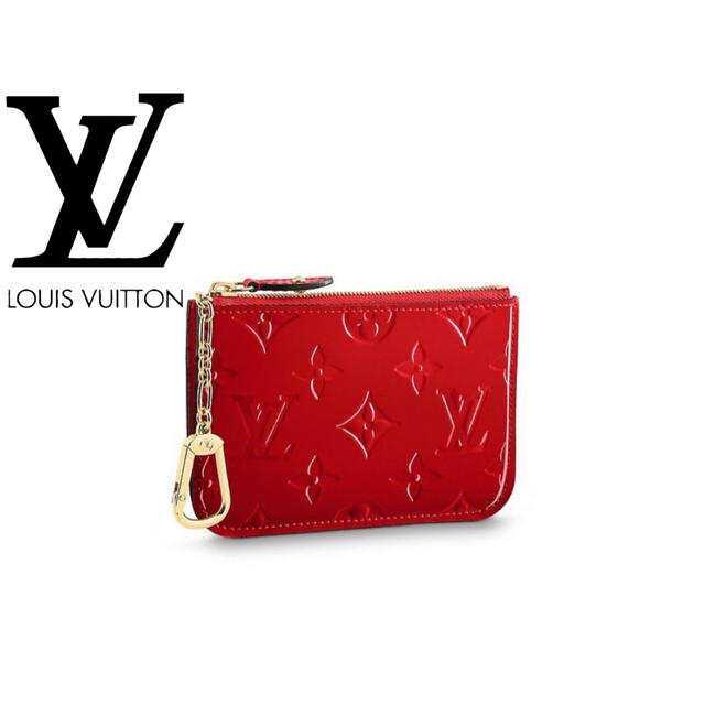 【超美品】LOUIS VUITTON ヴェルニ ポシェットクレ　コインケース