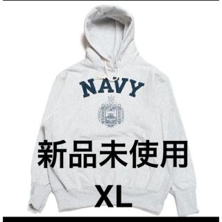 チャンピオン(Champion)のusnavy リバースウィーブ　パーカー　新品　XL(パーカー)