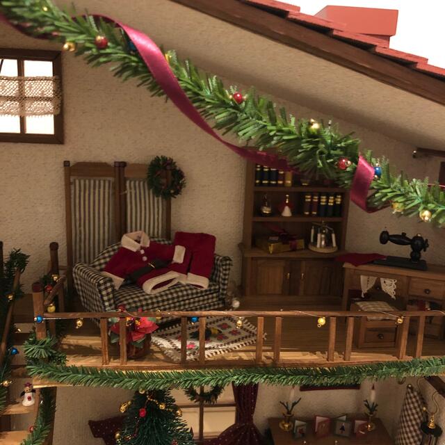 美品】ミニチュアハウス クリスマスハウス レトロの通販 by ジゼル