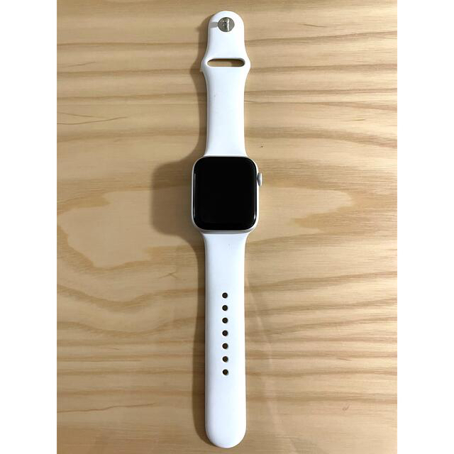 Apple Watch series 4 44mm GPS シルバーメンズ