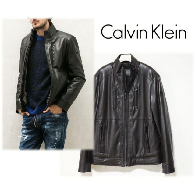 Calvin Klein - 新品【カルバンクライン】裏ボア フェイクレザー