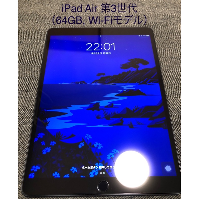 スマホ/家電/カメラiPad Air 第3世代 64GB Wi-Fiモデル 美品