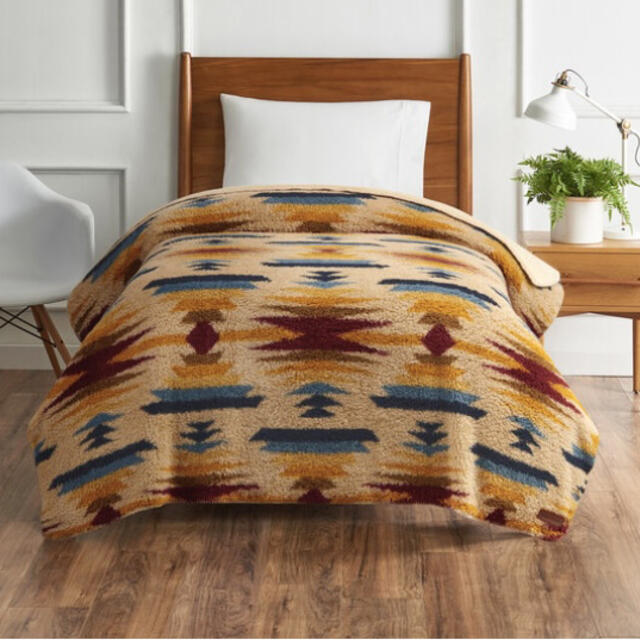 PENDLETON(ペンドルトン)のペンドルトン  ふわふわ ブランケット ツイン　ショートサンズ インテリア/住まい/日用品の寝具(毛布)の商品写真