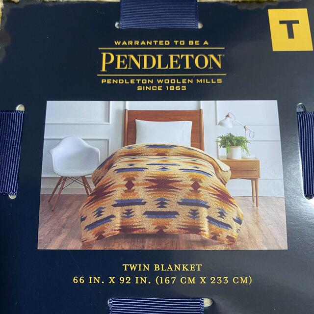 PENDLETON(ペンドルトン)のペンドルトン  ふわふわ ブランケット ツイン　ショートサンズ インテリア/住まい/日用品の寝具(毛布)の商品写真