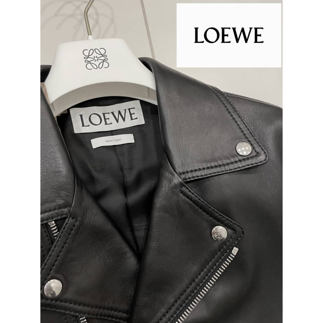 LOEWE(ロエベ)の【定価50万】Loewe ライダースジャケット メンズのジャケット/アウター(ライダースジャケット)の商品写真