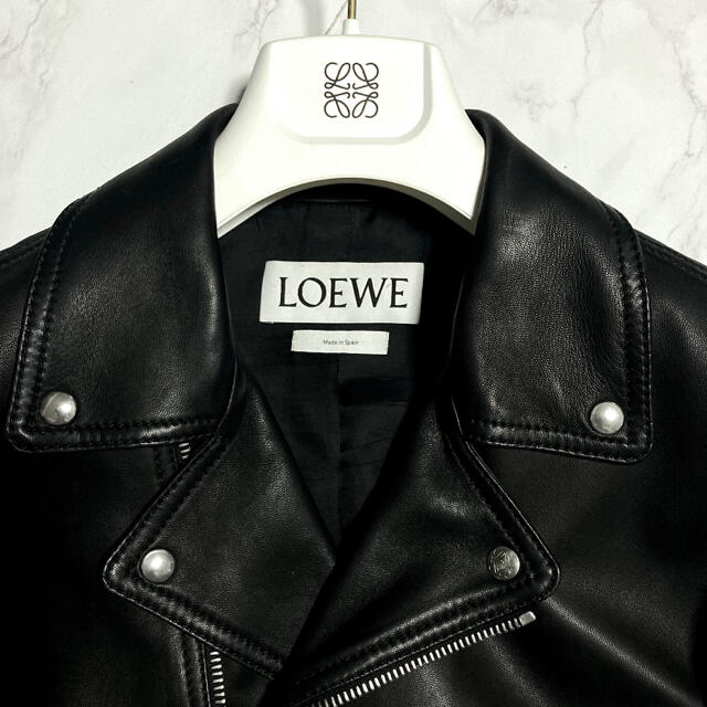 LOEWE(ロエベ)の【定価50万】Loewe ライダースジャケット メンズのジャケット/アウター(ライダースジャケット)の商品写真