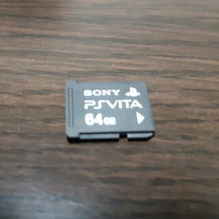 プレイステーションヴィータ(PlayStation Vita)のVITA 純正　64GB メモリーカード(その他)