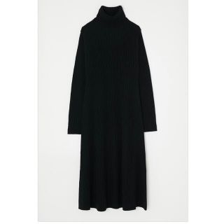 マウジー(moussy)のリブニットフレアワンピース　moussy(ロングワンピース/マキシワンピース)