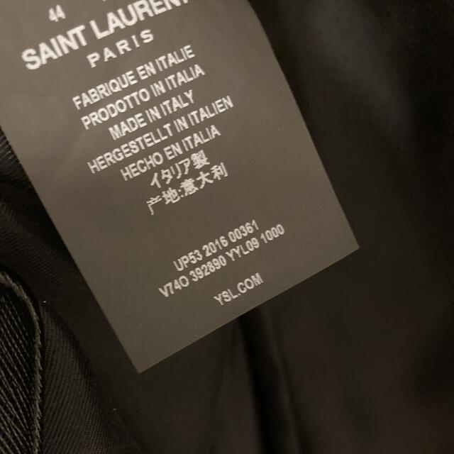 Saint Laurent(サンローラン)のサンローラン　1Bジャケット　美品　セリーヌ　ディオール　ドルチェ　シャツ メンズのジャケット/アウター(テーラードジャケット)の商品写真