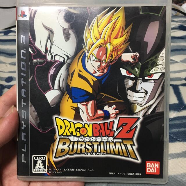 BANDAI(バンダイ)のPlayStation3 ドラゴンボールZ バーストリミット エンタメ/ホビーのゲームソフト/ゲーム機本体(家庭用ゲームソフト)の商品写真