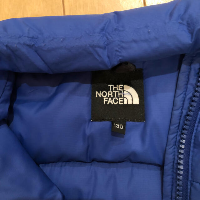 THE NORTH FACE(ザノースフェイス)のノースフェイス　ダウンジャケット　130 キッズ/ベビー/マタニティのキッズ服男の子用(90cm~)(ジャケット/上着)の商品写真