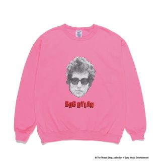 WACKO MARIA - ワコマリア ボブディラン スウェット TYPE 1 ピンク XL